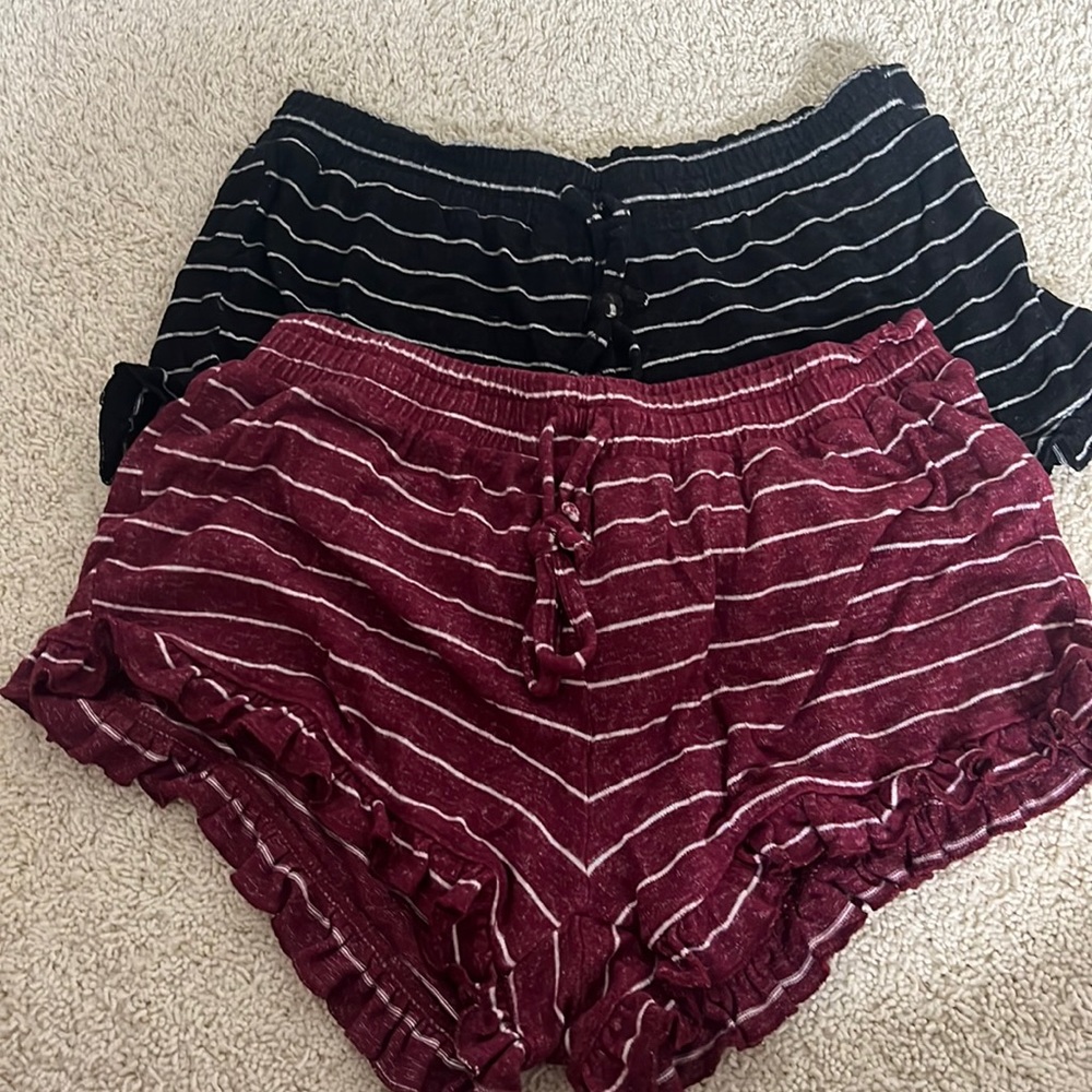 aeropostale pj shorts, both size medium